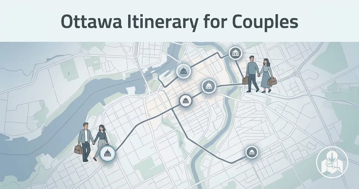 Ottawa couples itinerary with sightseeing stops for a short city break