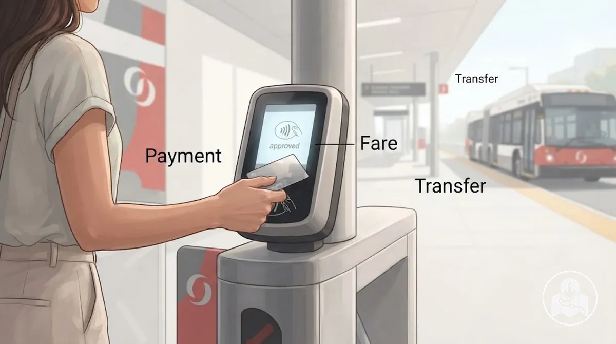 Tarifs, moyens de paiement et correspondances d’OC Transpo pour les visiteurs.