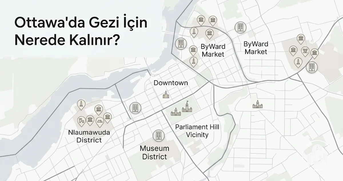 Ottawa'da gezilecek yerlere yakın uygun konaklama bölgeleri